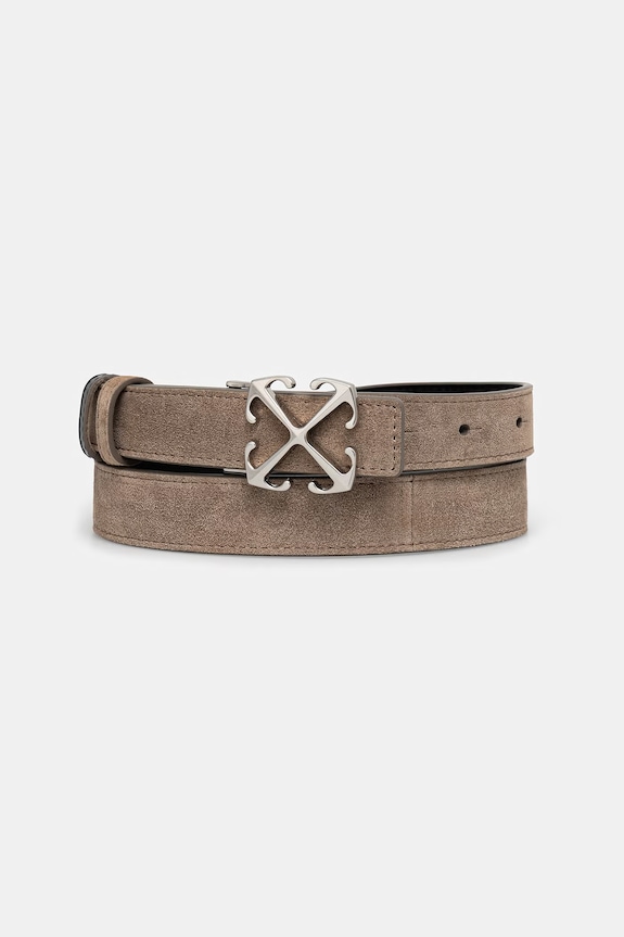 Off-White Belt suede Women's beige OWRB133S26LEA001