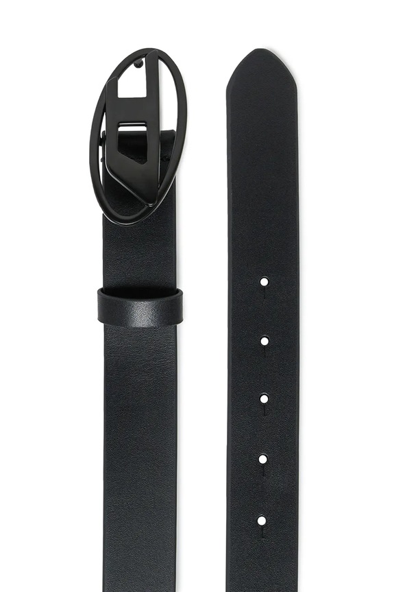 Diesel curea de piele pentru copii B1DRN BELTS J02595.KXBLR negru SS26