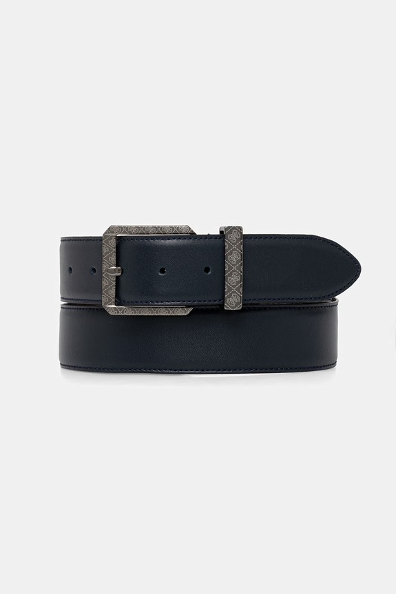 Guess pasek skórzany granatowy BM7848.P5440