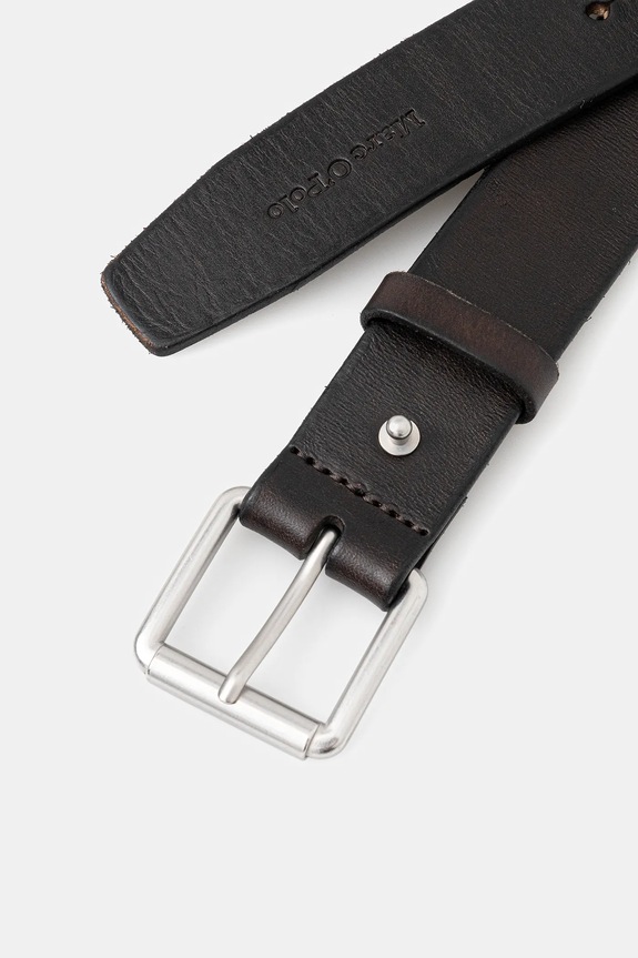 Δερμάτινη ζώνη Marc O'Polo 5000009114 καφέ SS26