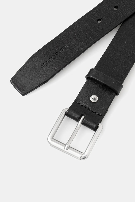 Δερμάτινη ζώνη Marc O'Polo 5000009114 μαύρο SS26