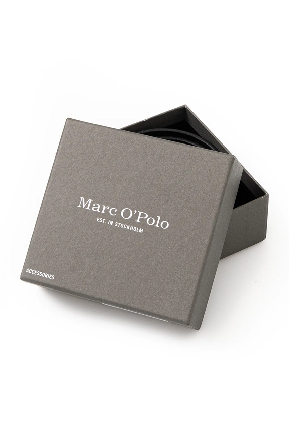 Αξεσουάρ Δερμάτινη ζώνη Marc O'Polo 5000009114 μαύρο