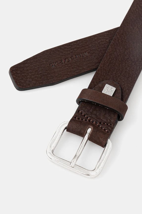 Λουράκι από nubuck Marc O'Polo 5000009124 καφέ SS26