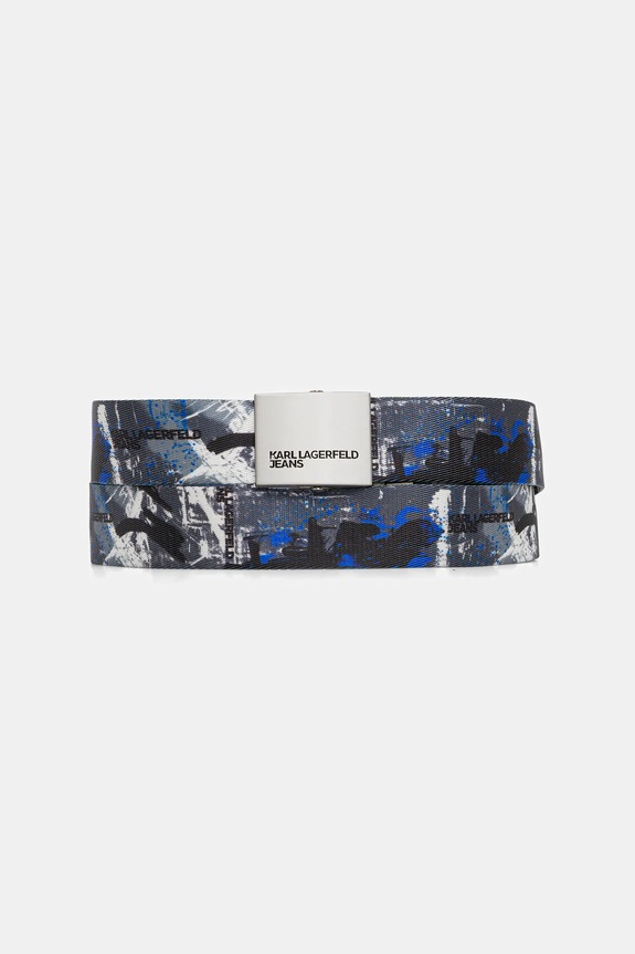 Ремінь Karl Lagerfeld Jeans сірий B1M33062