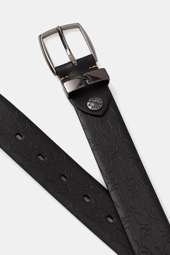 Paul&Shark cintura da uomo in pelle 26416011 nero SS26