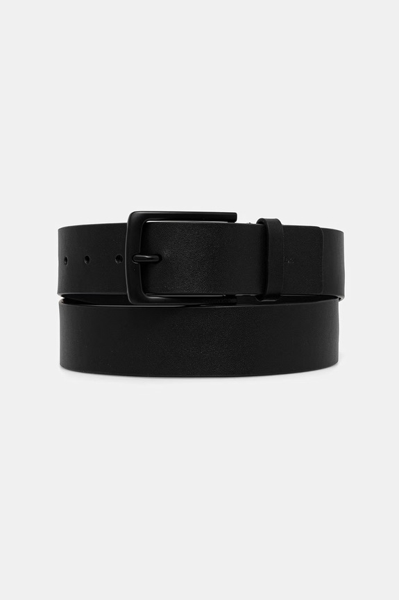 Calvin Klein pasek męski skórzany czarny LV04D7066G