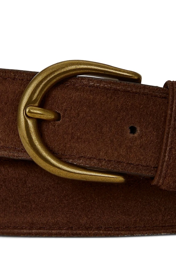Polo Ralph Lauren curea din piele întoarsă 405979005 maro SS26