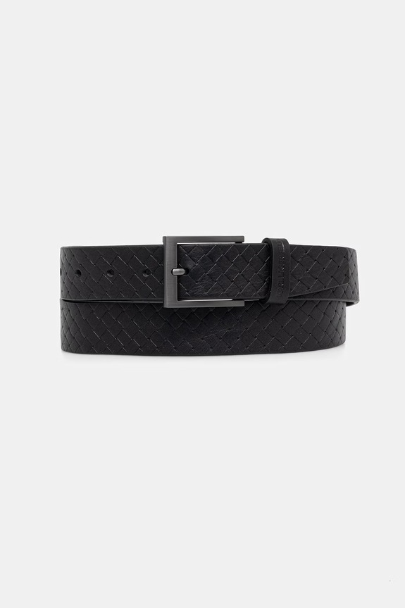 Кожаный ремень Karl Lagerfeld чёрный 562426.815300