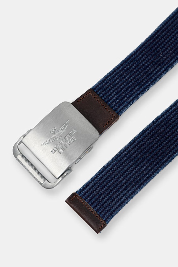 Aeronautica Militare pasek CI0319UCT04306 granatowy SS26