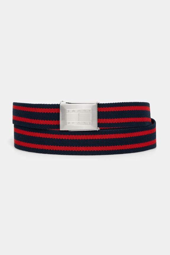 Tommy Jeans opasok pánsky tmavomodrá AM0AM14235