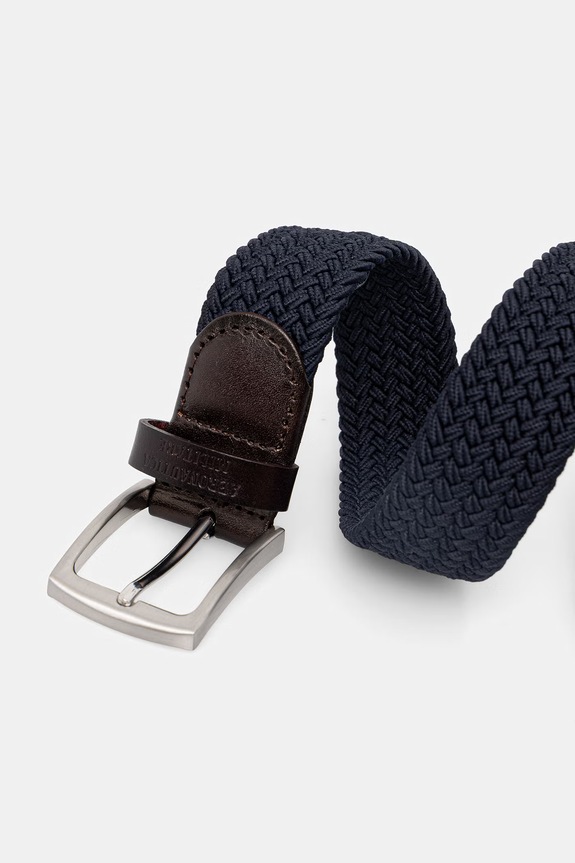 Aeronautica Militare cintura CI0307UCT03454 blu navy SS26
