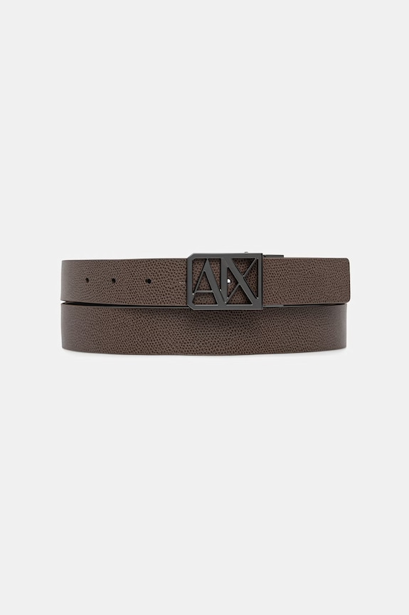 Armani Exchange pasek dwustronny męski brązowy XM002659.AF22849