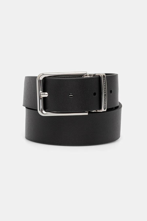 Armani Exchange pasek męski skórzany czarny XM002660.AF22850
