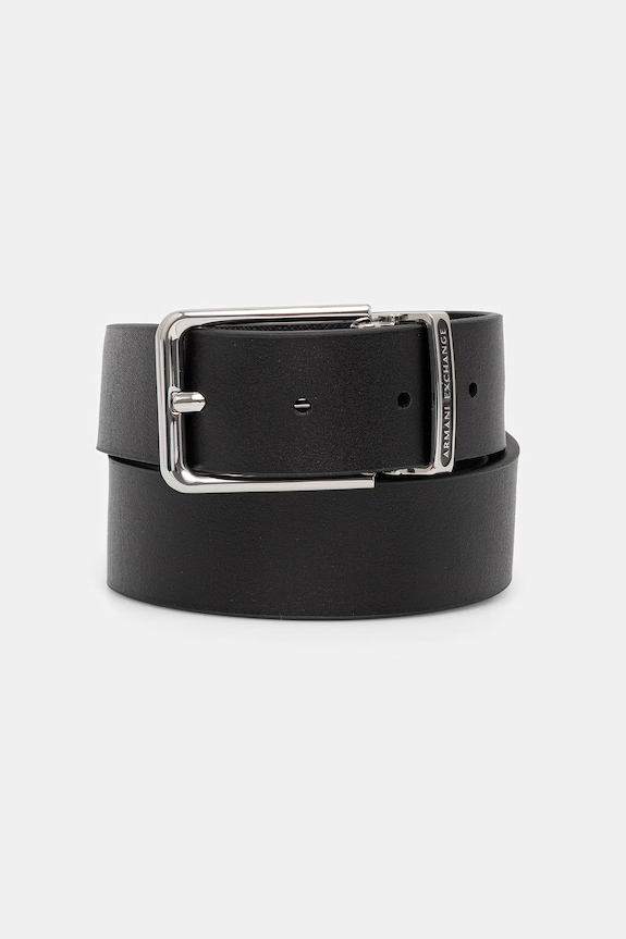 Armani Exchange pasek męski skórzany czarny XM002660.AF22850