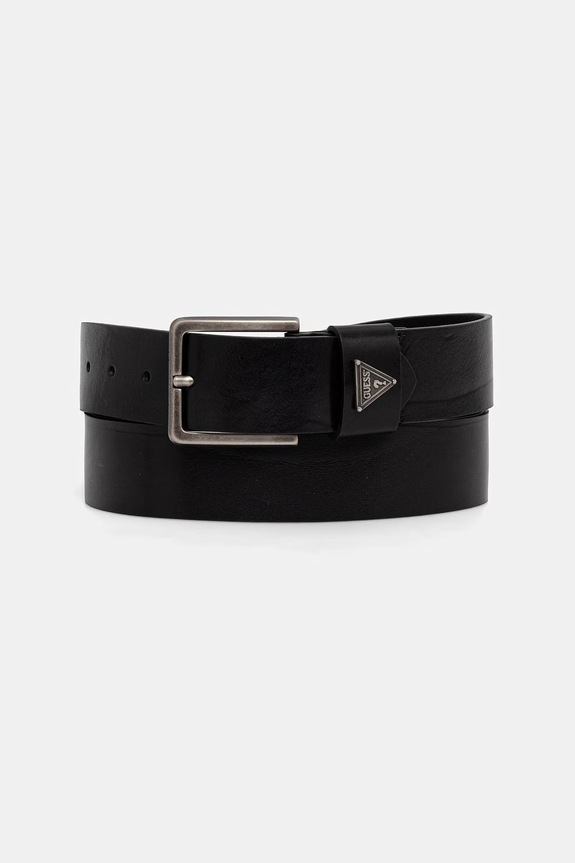 Guess curea pentru bărbați, din piele negru BM7888.P6240
