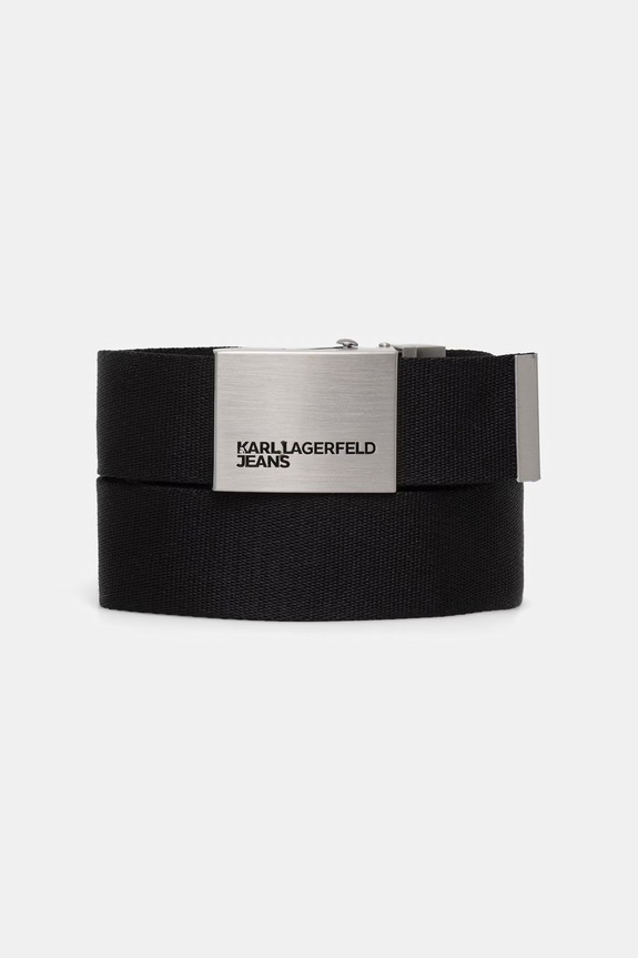 Karl Lagerfeld Jeans curea pentru bărbați negru B2M33015