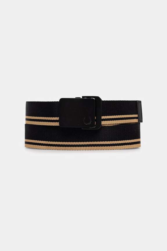 Fred Perry pasek parciany czarny BT2249