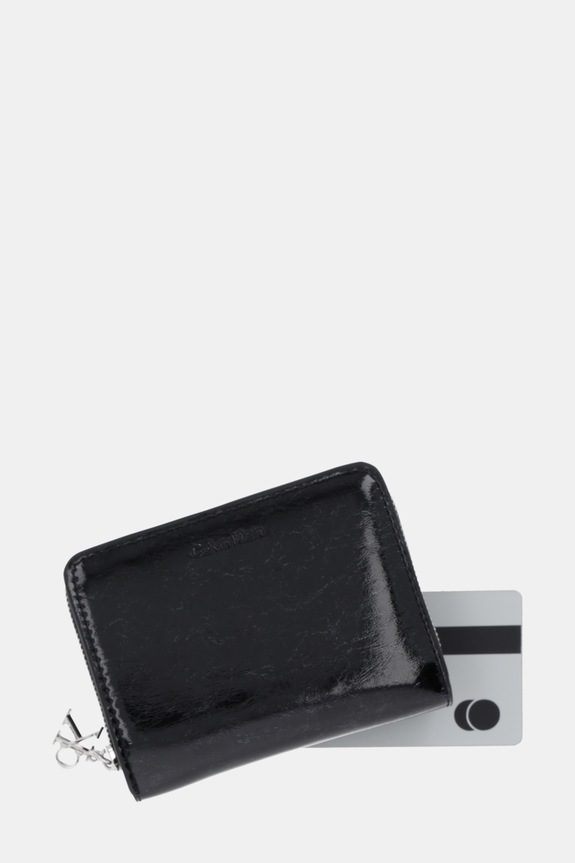 Calvin Klein portofel negru LV04F1103G