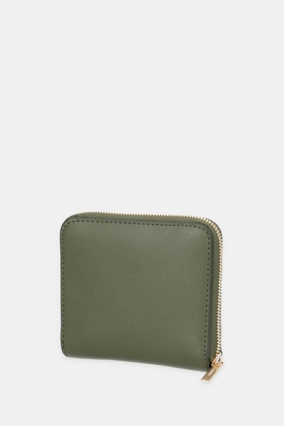 Calvin Klein portfel damski z imitacji skóry LV04F1120G zielony SS26