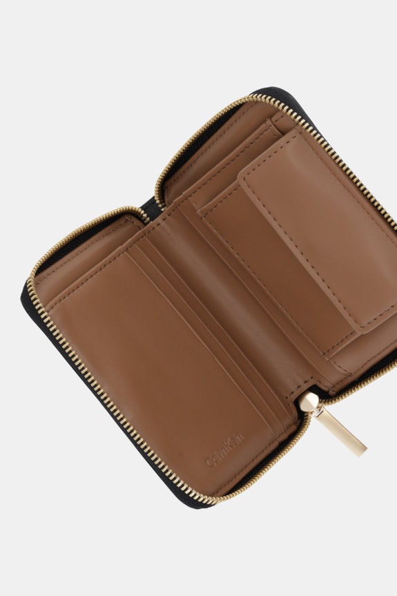 Accesorii Calvin Klein portofel de femei cu imitație de piele LV04F1120G negru