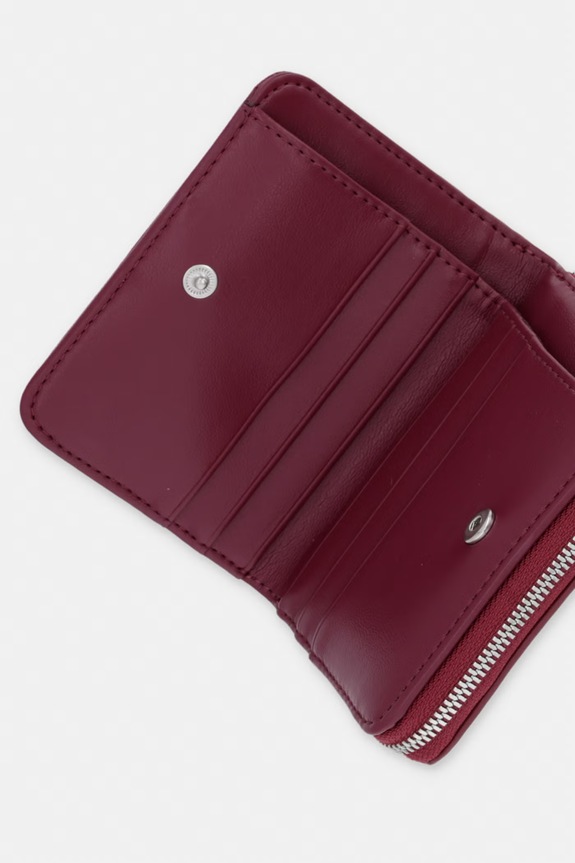 Akcesoria Calvin Klein portfel damski z imitacji skóry LV04F1124G różowy