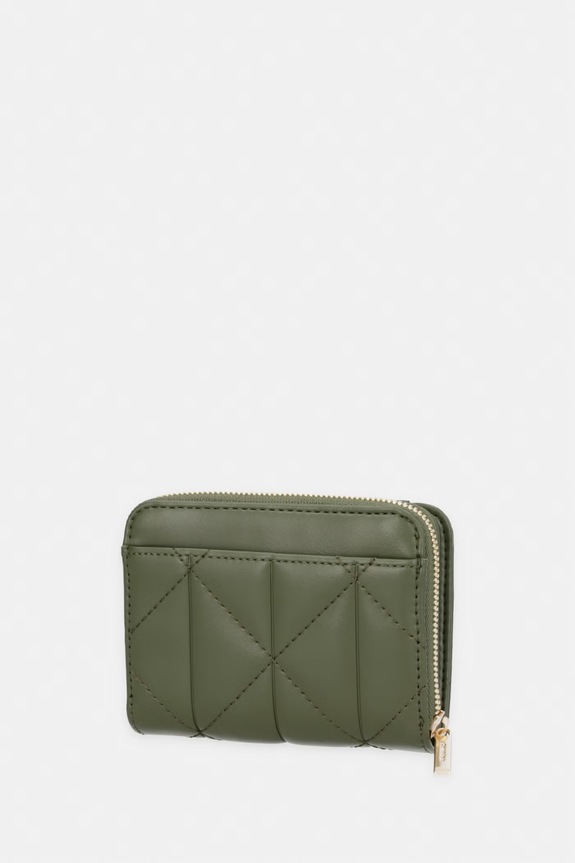 Calvin Klein portfel damski z imitacji skóry LV04F1124G zielony SS26