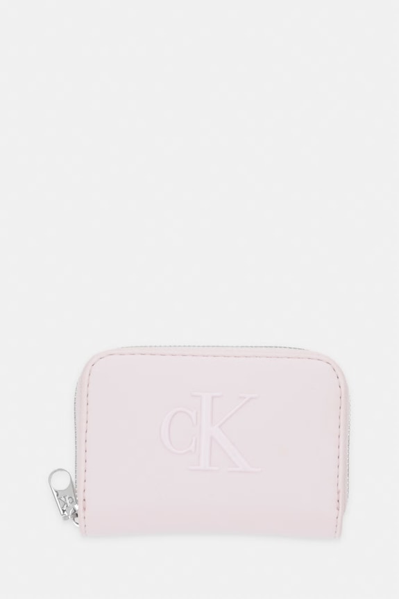 Calvin Klein portfel damski z imitacji skóry różowy LV04F1154G