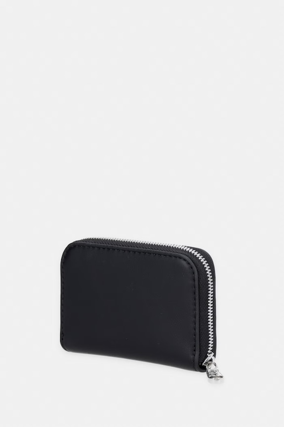 Calvin Klein portfel damski z imitacji skóry LV04F1154G czarny SS26