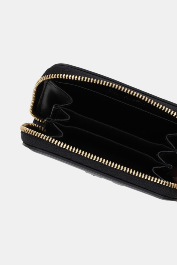 Accesorii Calvin Klein portofel de damă cu imitație de piele LV04F1154G negru