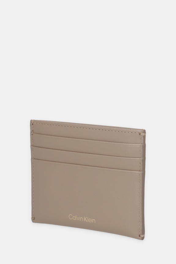 Calvin Klein carcasă din piele LV04F3317G bej SS26