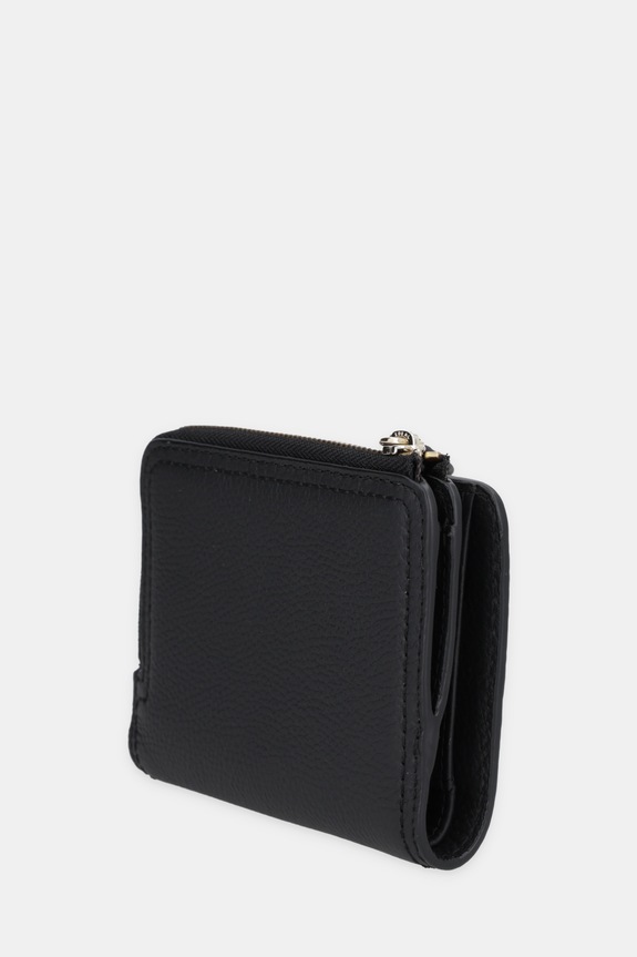 BOSS portfel damski skórzany Lenah Small Wallet 50558032 czarny SS26