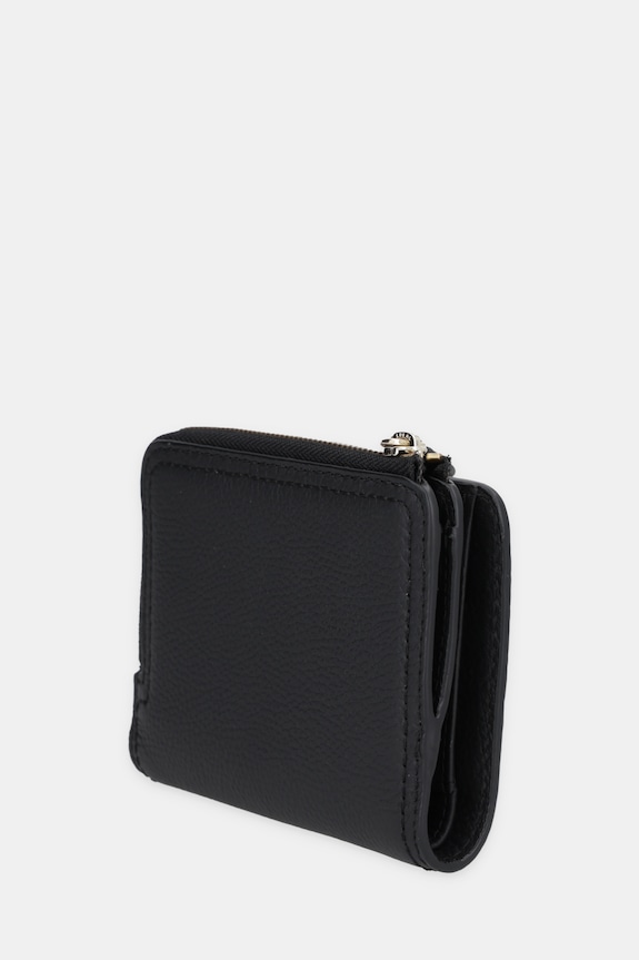BOSS portfel damski skórzany Lenah Small Wallet 50558032 czarny SS26