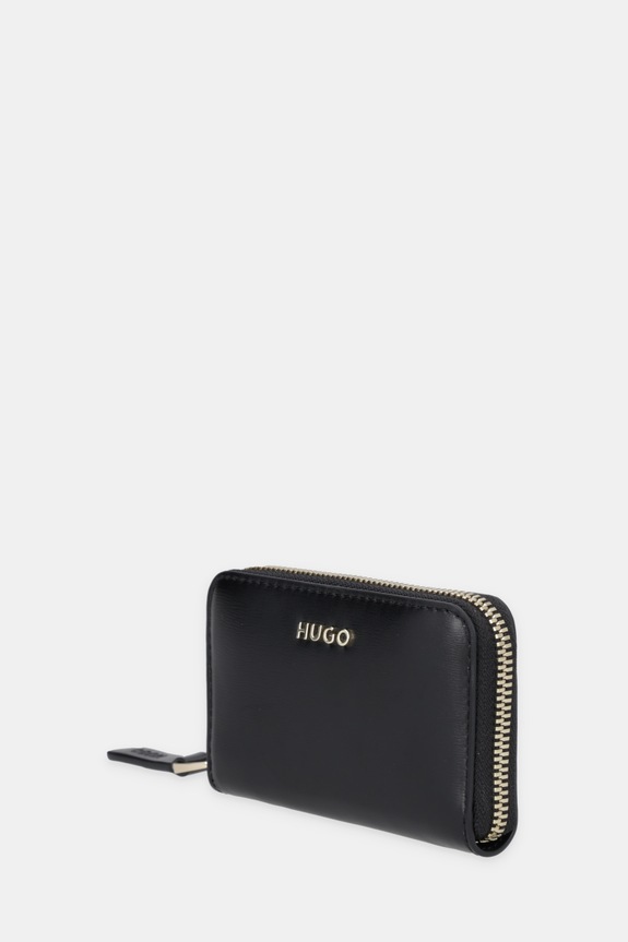 HUGO portofel Syndra_Zip Around sm 50557983 negru SS26
