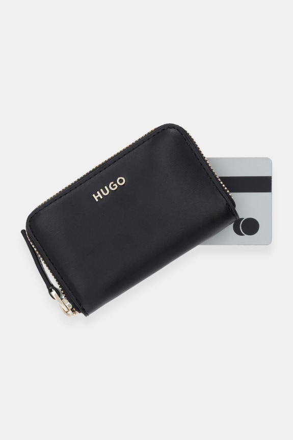 HUGO portofel Syndra_Zip Around sm negru 50557983