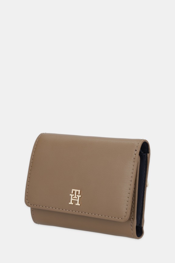 Tommy Hilfiger portfel AW0AW18129 beżowy SS26