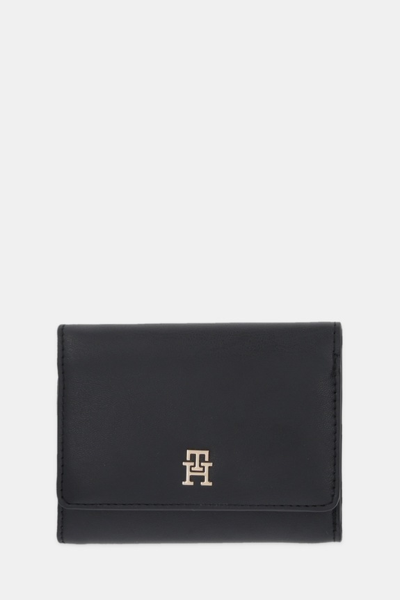 Tommy Hilfiger portfel imitacja skóry licowej czarny AW0AW18129