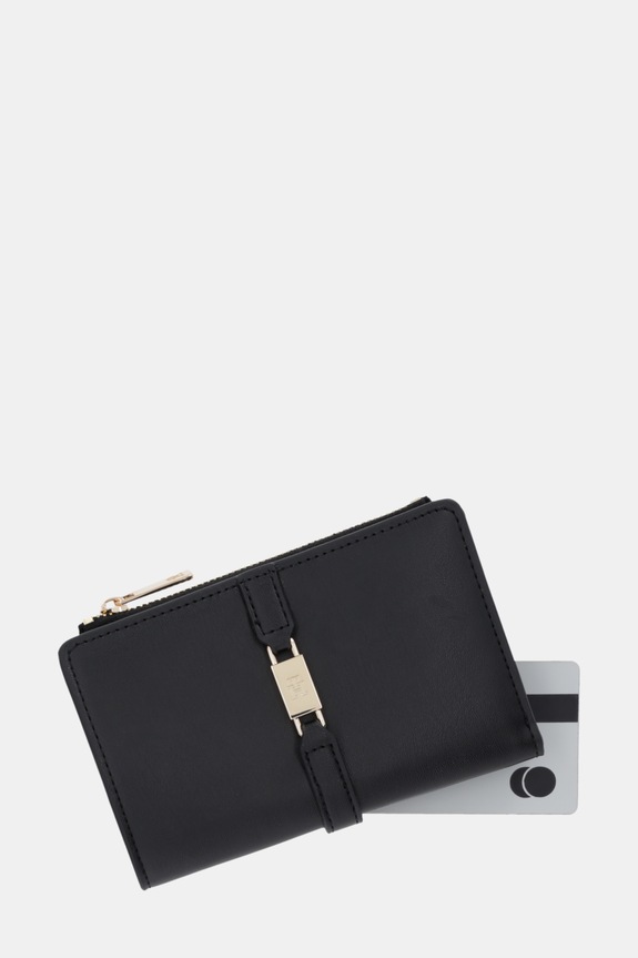 Πορτοφόλι Tommy Hilfiger μαύρο AW0AW18134