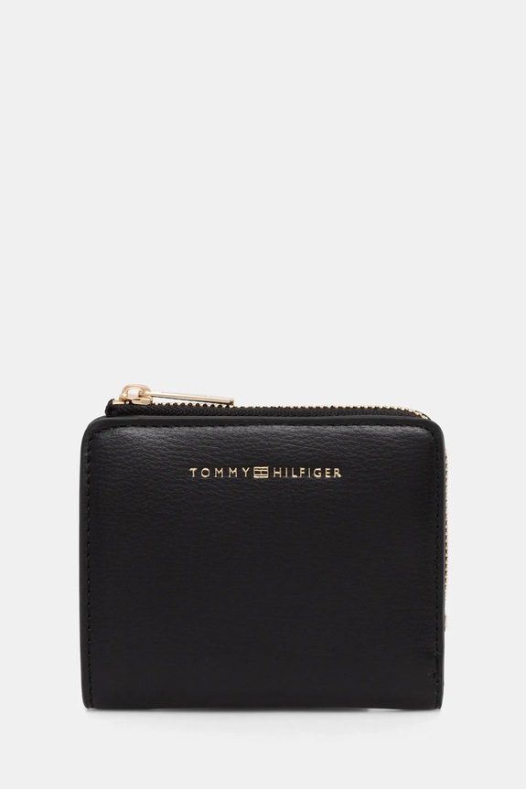 Πορτοφόλι Tommy Hilfiger συνθετικό μαύρο AW0AW18124