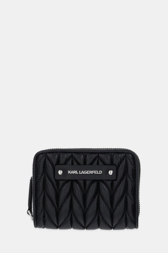 Peněženka Karl Lagerfeld K/WEAVE imitace kůže černá B1W32030