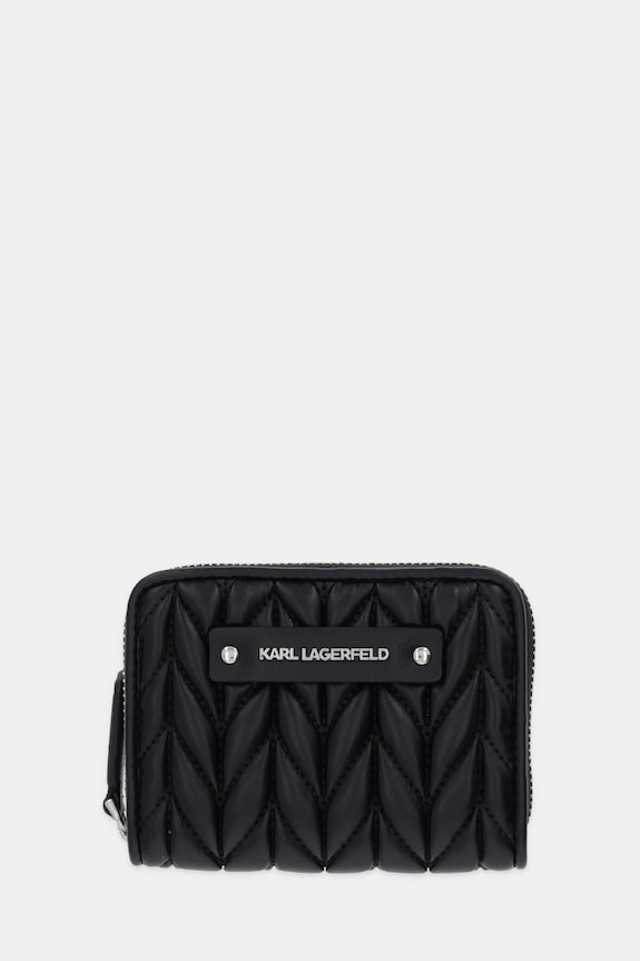 Peněženka Karl Lagerfeld K/WEAVE imitace kůže černá B1W32030