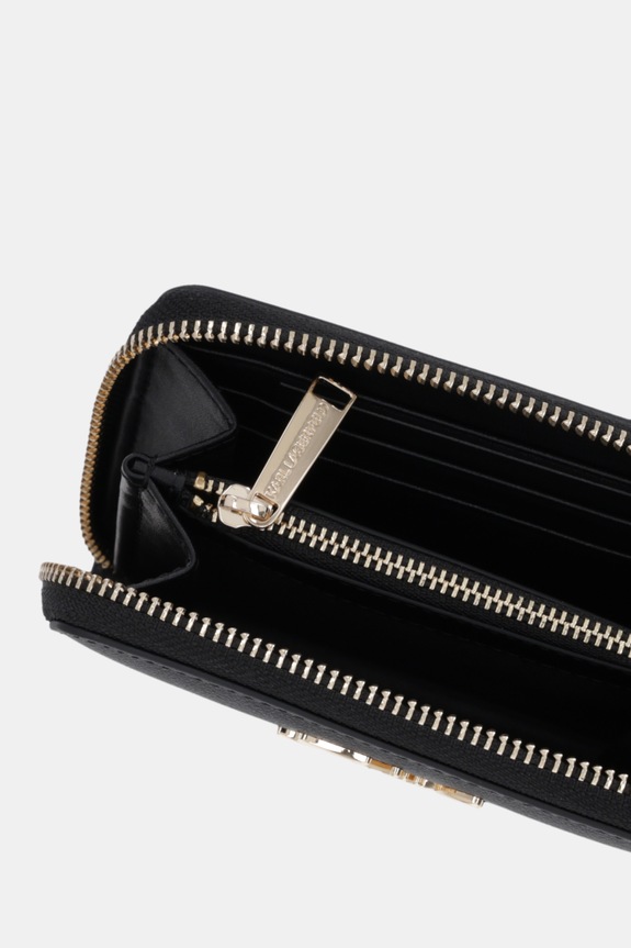 Doplňky Kožená peněženka Karl Lagerfeld K/SIGNATURE B1W32036 černá
