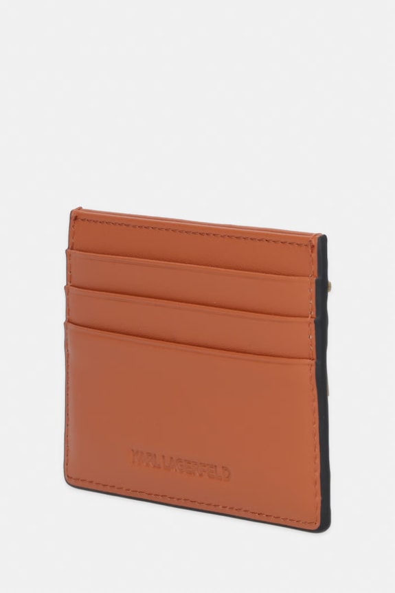Karl Lagerfeld damska skórzana K/AUTOGRAPH B1W32073 brązowy SS26
