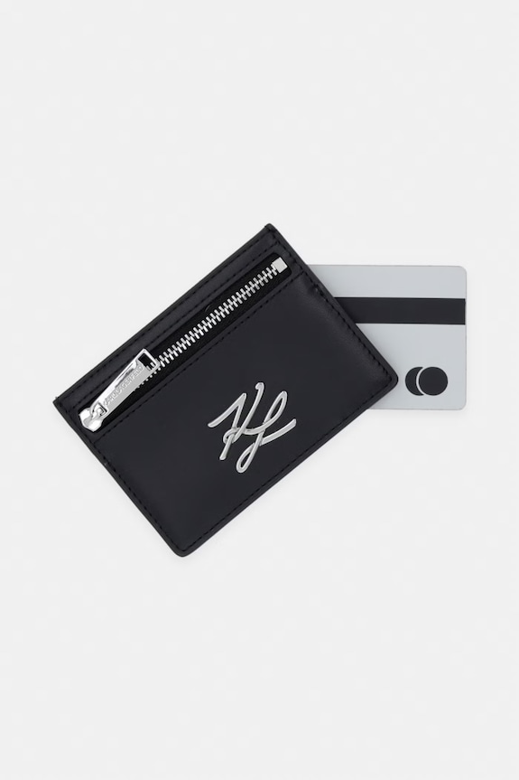 Akcesoria Karl Lagerfeld damska skórzana K/AUTOGRAPH B1W32073 czarny