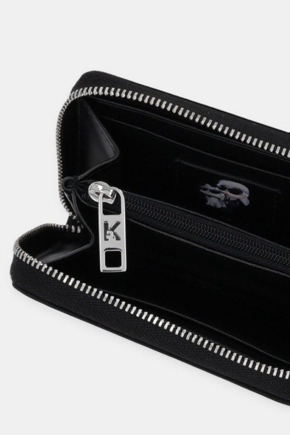 Αξεσουάρ Πορτοφόλι Karl Lagerfeld IKON B1W32012 μαύρο