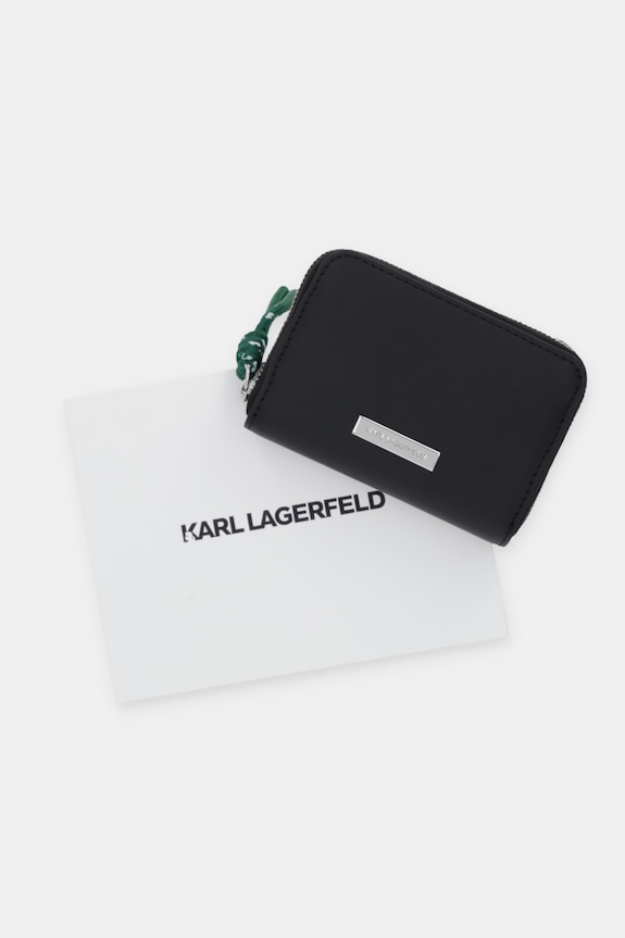 Karl Lagerfeld portfel IKON B1W32005 czarny