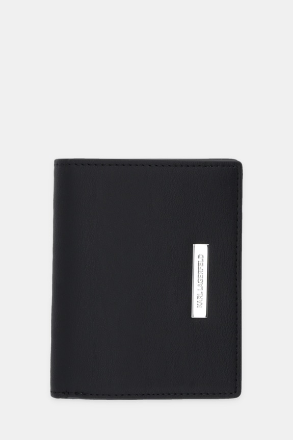 Karl Lagerfeld portofel IKON piele negru B1W32004
