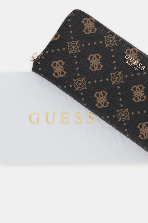 Peňaženka Guess CARRIE SWGP98.98146 hnedá