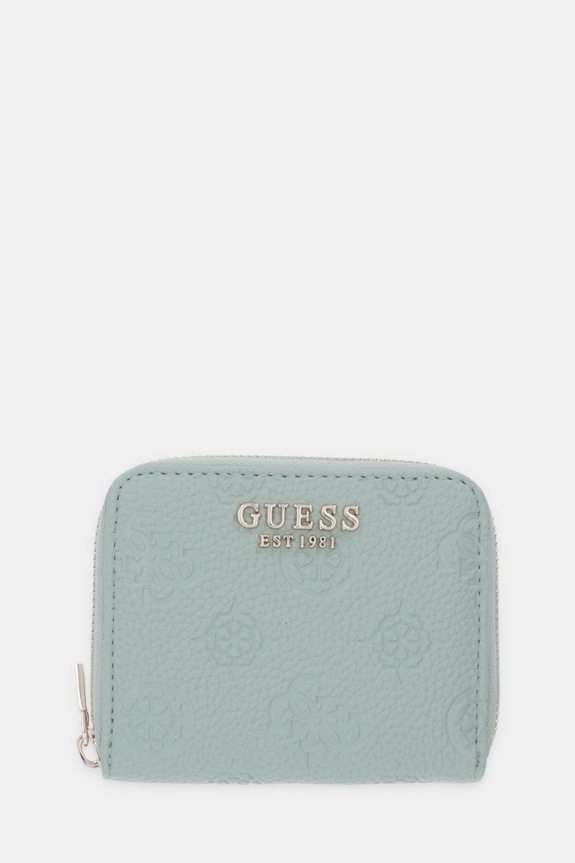 Peňaženka Guess CRESIDIA jemný vzor zelená SWPD98.88137