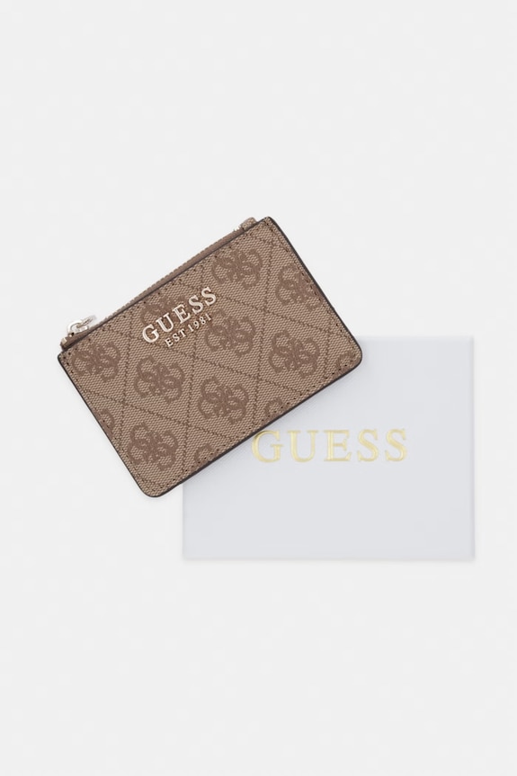 Guess portfel LAUREL beżowy SWSG74.59505