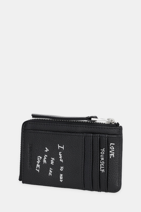 Kožená peňaženka ZADIG&VOLTAIRE LWSG03731 čierna SS26